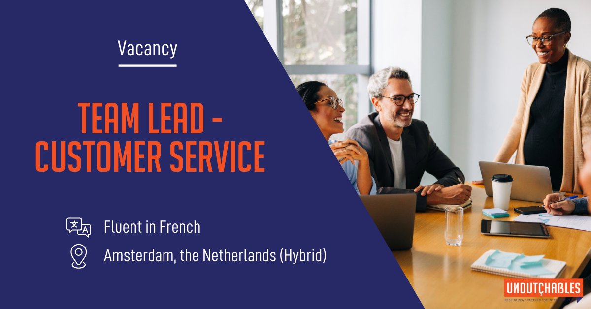 Ready to join as a Team Lead for a French Customer Service team in #Amsterdam (Hybrid)!
Support customers, your team, and make an impact with one of the world’s top eyewear brands. 👓
💼 Great perks + direct contract.
 Apply 👉 ow.ly/PW9P50Xg6Bn

#teamlead #jobsinamsterdam