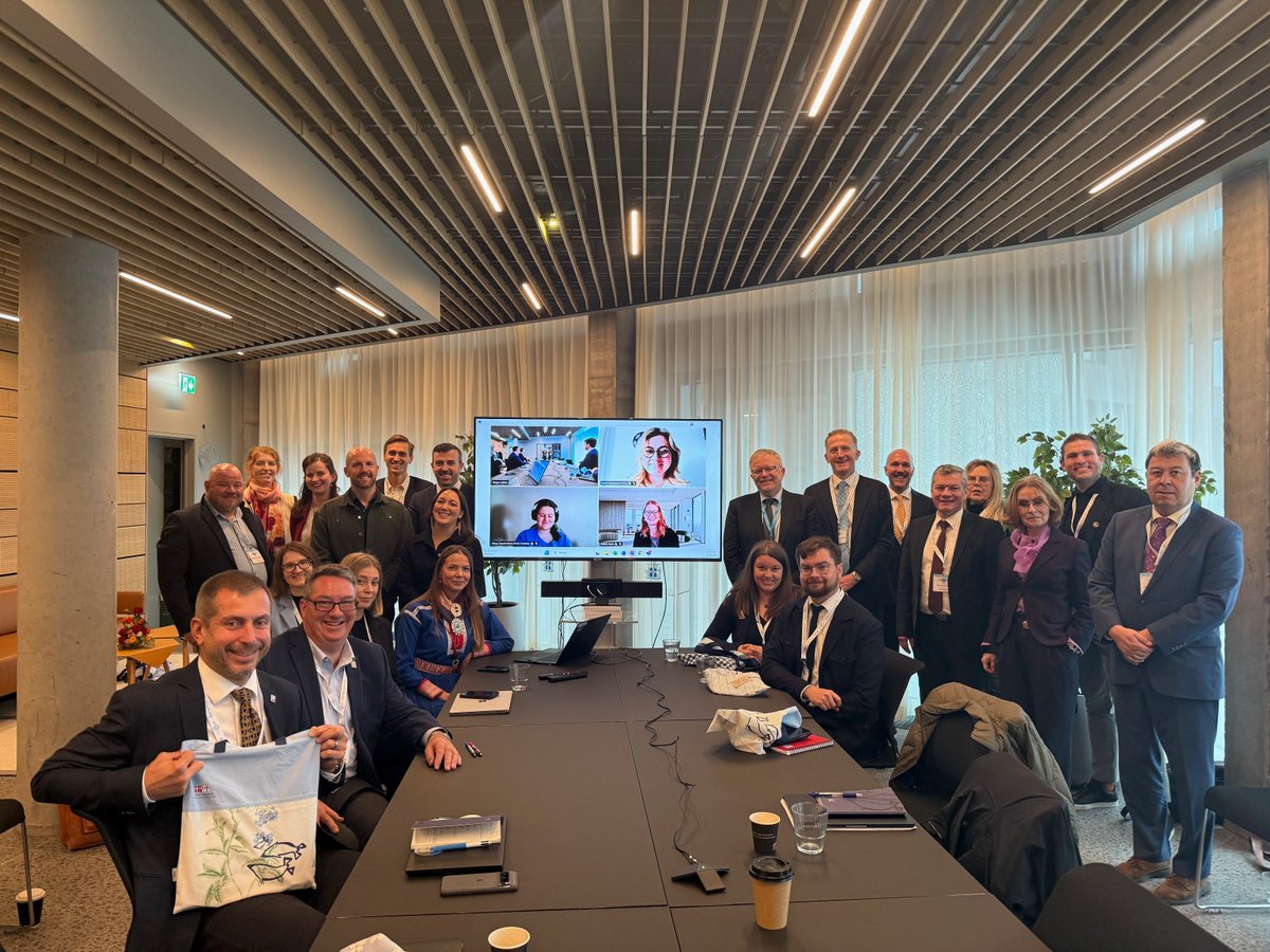 ArcticCouncil's tweet photo. On the margins of the #ArcticCircleAssembly @KoDArctic Chairship met with all Permanent Participants and the Council’s six Working Groups for productive discussions about work plans, project alignment &amp; more 👉 https://t.co/pA0frliRVZ #ArcticCouncil #ArcticDiplomacy #ACA25 https://t.co/6tzMAhuO0n