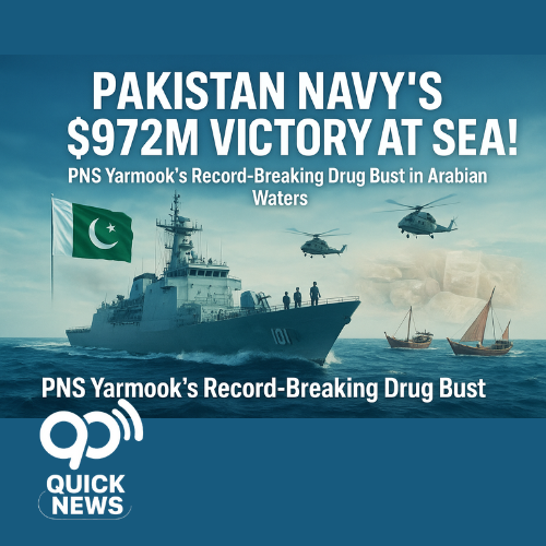 quicknewspak's tweet photo. 🚢Pakistan Navy’s Drug Bust in Arabian Sea! In a major anti-narcotics operation, PNS Yarmook seized drugs
Full story here: https://t.co/ECW17ogyzo
#PakistanNavy #PNYarmook #MaritimeSecurity #ArabianSea #DrugBust #CMF #PakistanNews #RegionalPeace #NationalPride #NavyPower https://t.co/UcQhhg5AJv