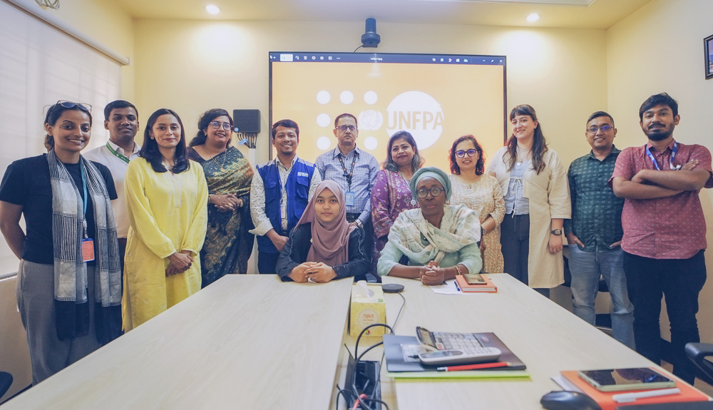 “I want to use my voice, confidence, leadership to help other girls believe in their own power to create change”- Asha, 17. In a symbolic #GirlsTakeover, Asha from CXB stepped into the role of Head of <a href="/UNFPABangladesh/">UNFPA Bangladesh</a>  Sub-office, CXB, for a day.  #UntilWeAreAllEqual