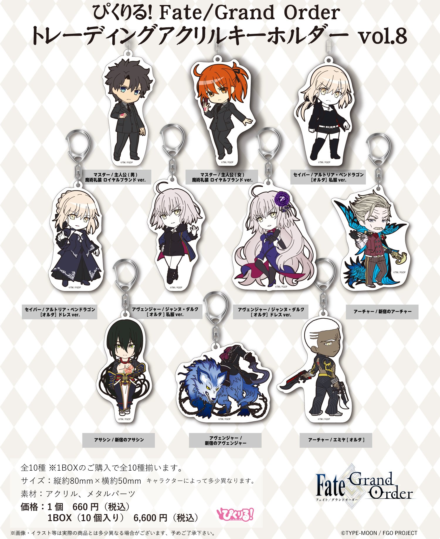 fate等グッズまとめ Fate/Grand Order Fes. 2025 10th Anniversary」にKADOKAWA