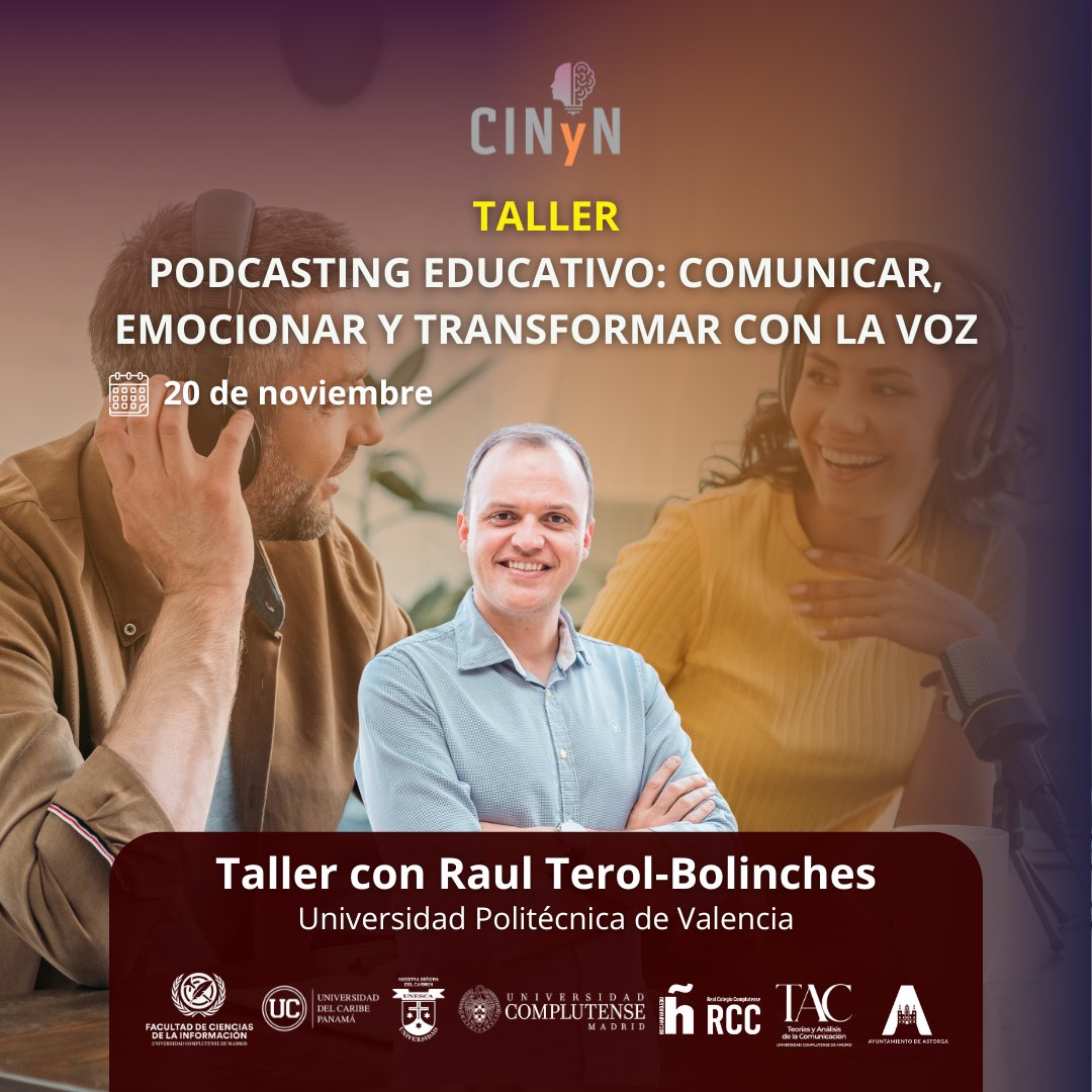 ¡Lleva la neurocomunicación a la práctica! 🧠

🎙️ Emocionar con la voz – Dale poder a tu mensaje a través del podcast.
💃 Comunicar desde la danza – Crea conexiones auténticas mediante el movimiento colectivo.

#Neuromarketing #Neurocomunicación