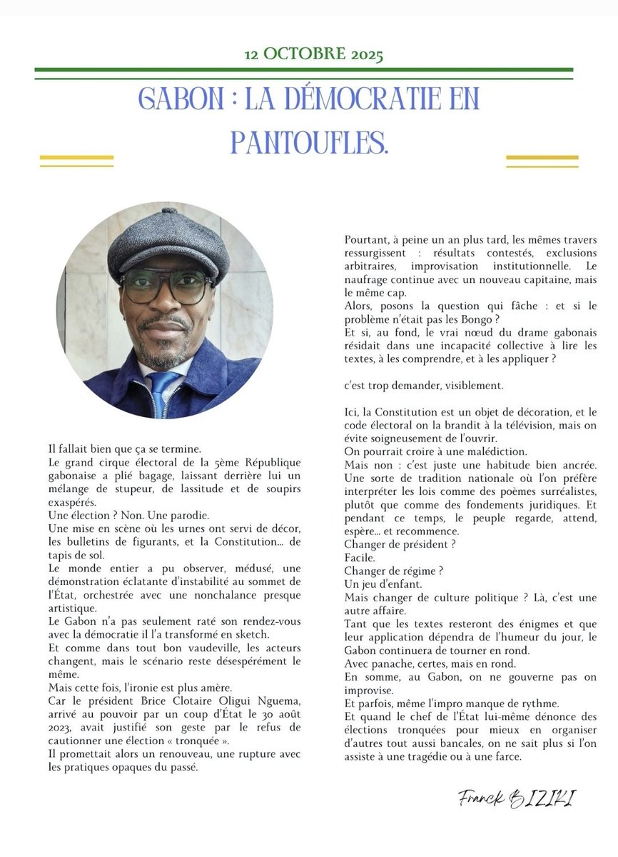 FBiziki's tweet photo. La 5eme République https://t.co/Pu1XPONkkR