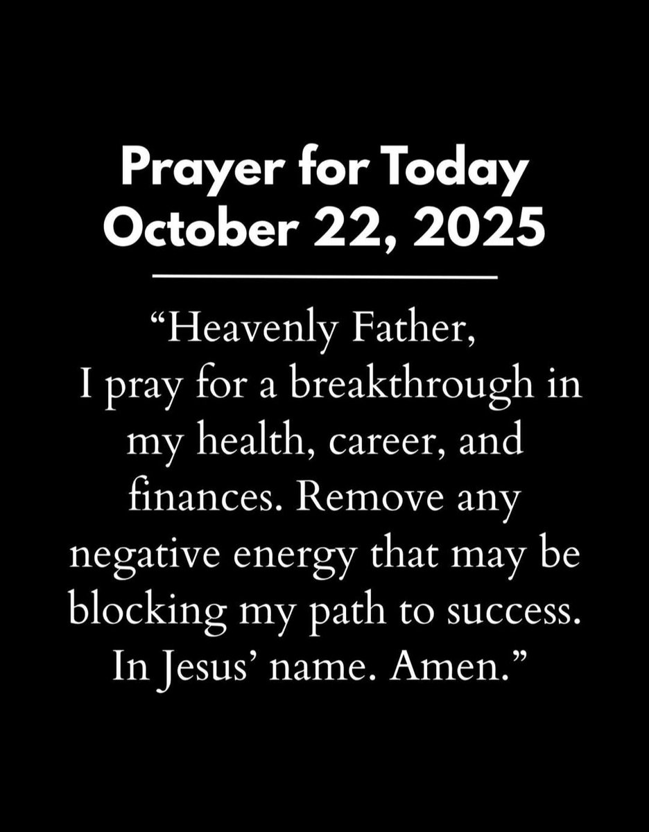 Prayer for today