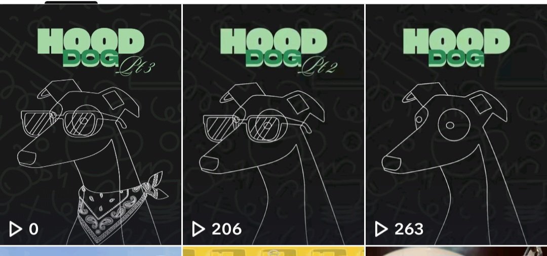 I decided to start the 'hood dog video illustration' series on TikTok because I noticed my picture-based illustration content wasn’t doing so well.

Omo, now I’m out here doing video editing and cover designs 😔

Check them out when you’re free though: tiktok.com/@chikammso?_t=…