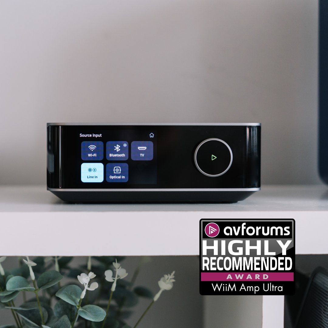HenleyDesigns1's tweet image. The WiiM Amp received a Highly Recommended Award from AV Forums, read all about it here:
avforums.com/reviews/wiim-a…

#WiiM #WiiMAmpUltra #HenleyAudioUK