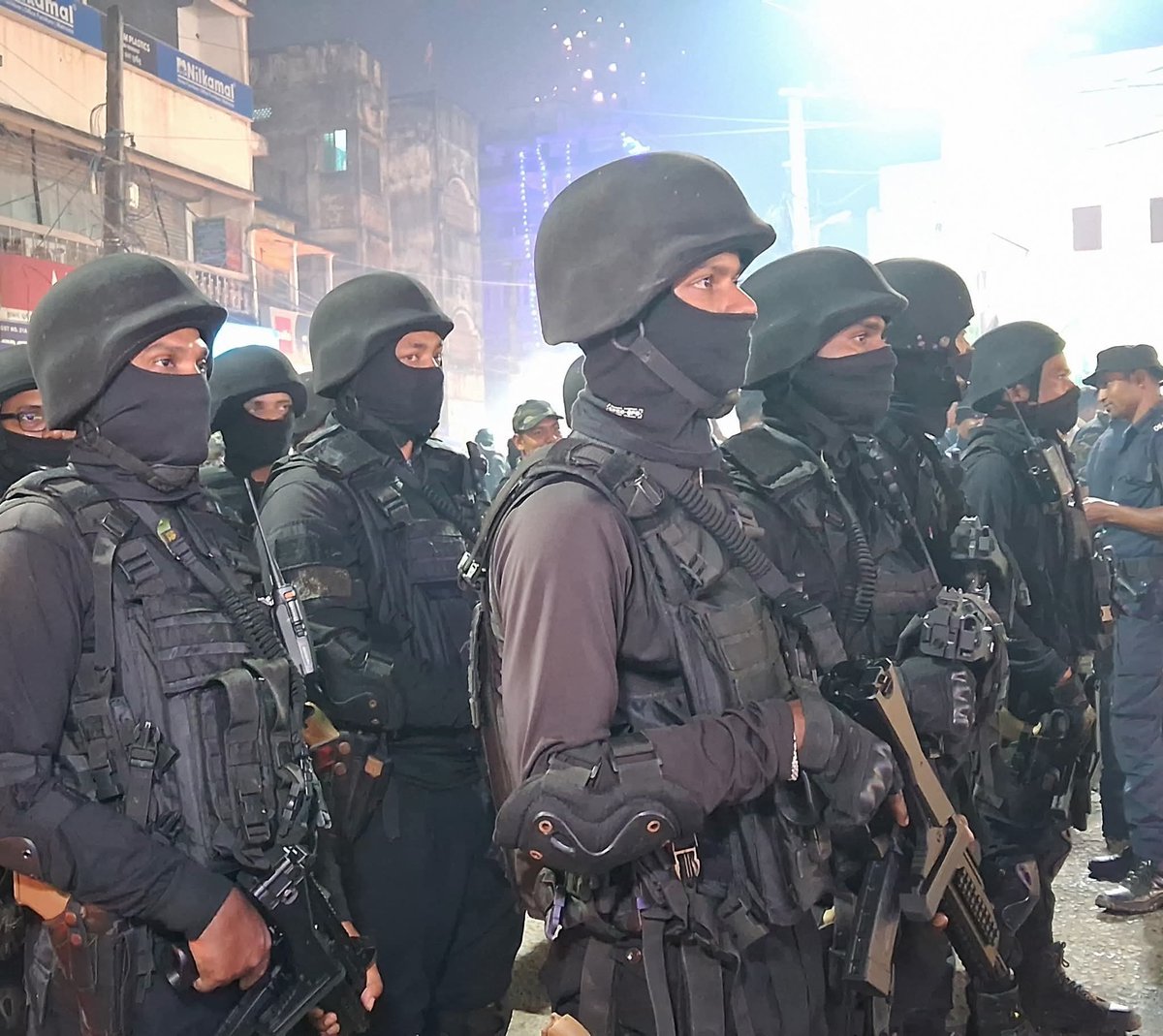 Now Commando will protect Kali Visarjan at #Cuttack.