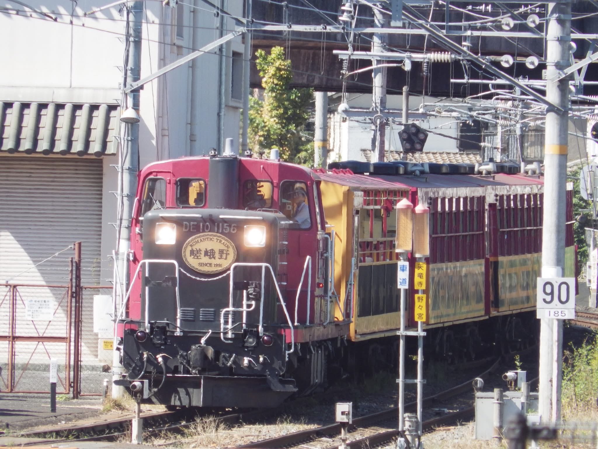 トロッコ列車 ジオラマ京都JAPANのEF66形・トロッコ嵯峨駅の保存車その3