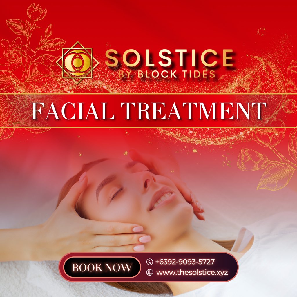 TheSolsticeXYZ's tweet image. A glow that lasts starts with care that’s regular. 🌸

Facials are your reset button — detox, hydrate, repeat. Your skin deserves more than a quick fix. 🌿

Ready to glow up your routine? ✨

#Solstice #FacialTreatment #SkinCareRoutine