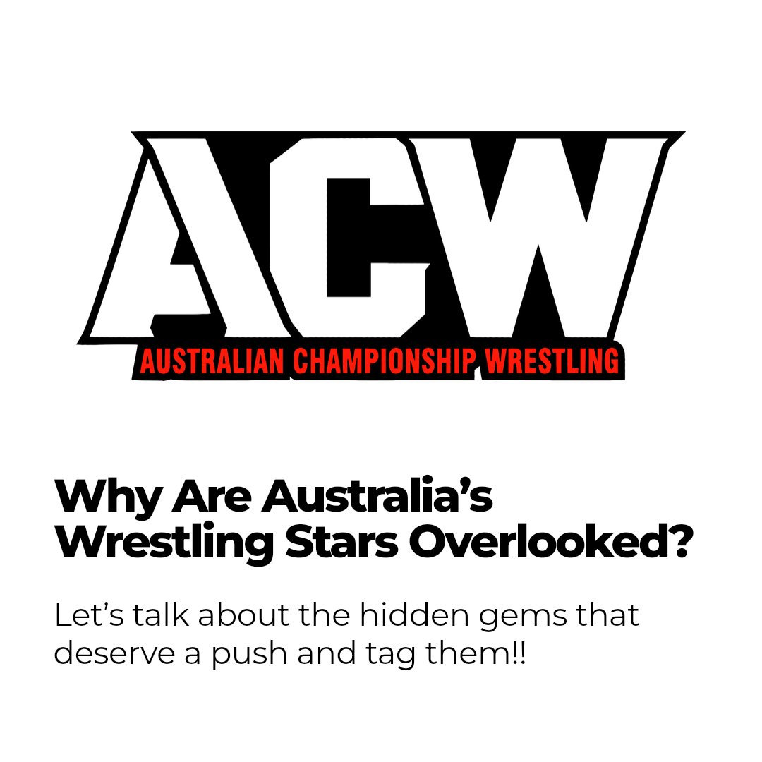 🎯 AUSTRALIAN WRESTLING’S NEXT BIG STAR?

We all know Australia is packed with hidden gems — wrestlers grinding week after week, stealing the show, and giving it their all without the spotlight or $$ they truly deserve. 💪🇦🇺

Now it’s YOUR turn to speak up! 👇
🔥 Tag the
