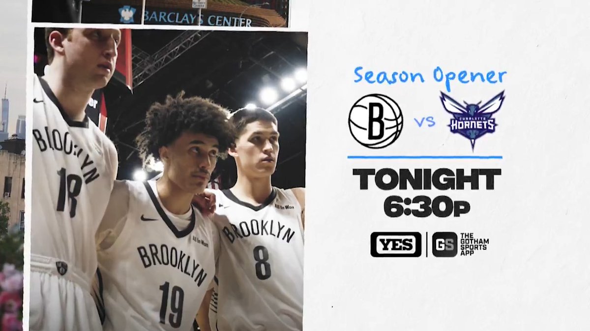Good morning...and Happy Nets Opening Night! 🏀 😊 #NETSonYES 