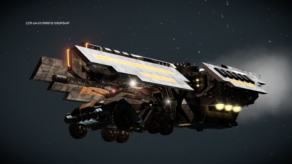 SpaceEngineersG's tweet image. CCM UX-23 MANTIS DROPSHIP by SgtWispy

➡️ mod.io/g/spaceenginee…

#SpaceEngineers #SteamWorkshop #NeedToCreate
