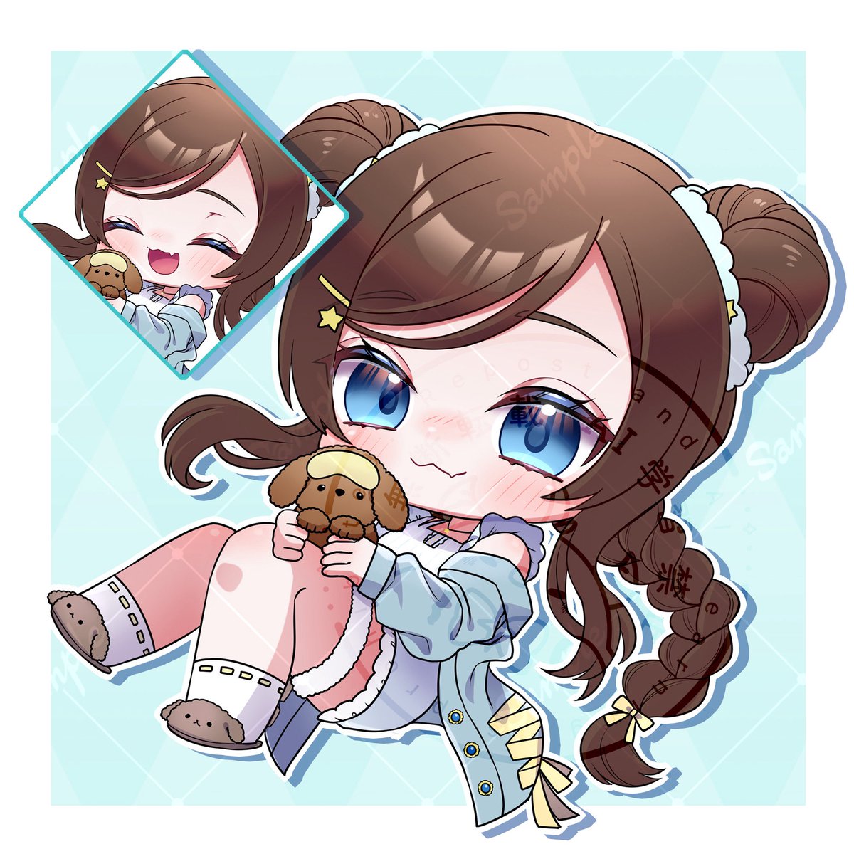 ⸜︎🐣⸝ works

星宮さら様(#Sara_Sara2525da )のSDを担当させていただきました！
ご依頼ありがとうございました🌟
#有償依頼 #絵師募集 #Commission