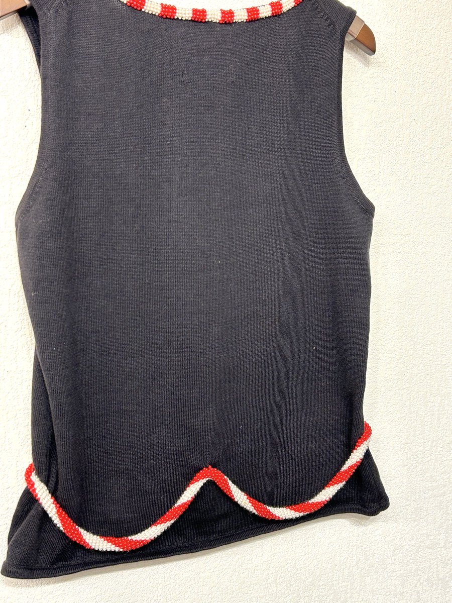 CatwalkBijoux's tweet image. Catwalk Bijoux Vintage 
New Arrivals USA Vintage 
Michael Simon ニットベスト
ビーズ部分が立体的で可愛い🩷スペシャルな一枚
#catwalkbijoux #vintage #koenji #newarrivals #michaelsimon