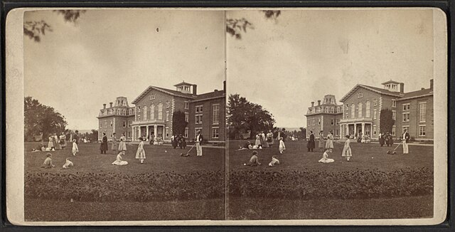 The Oneida Community Mansion House in Madison, NY, was the home of the ...