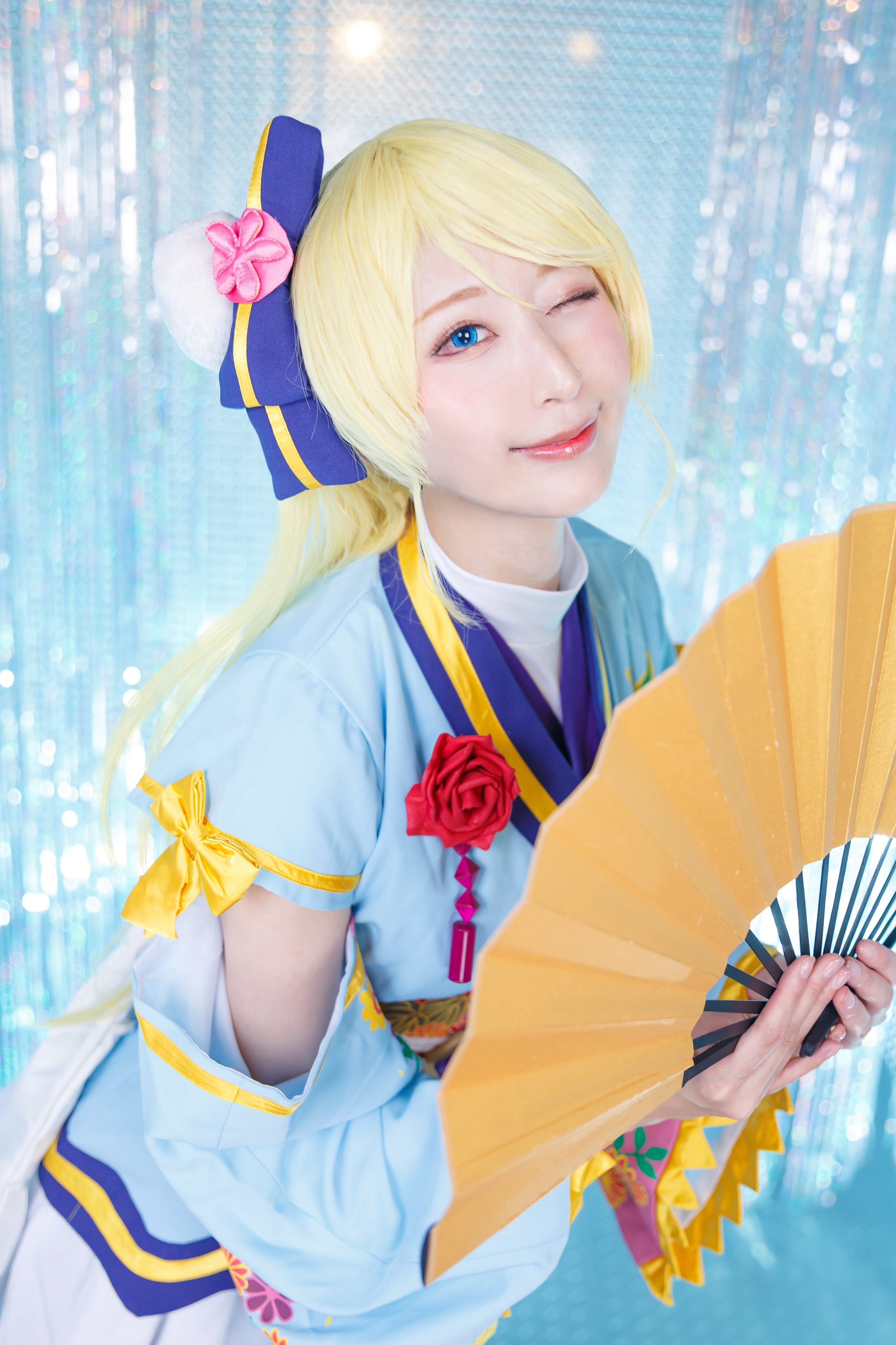 絢瀬絵里 Angelic Angel コスプレ sis🩵💙💚 on X: 