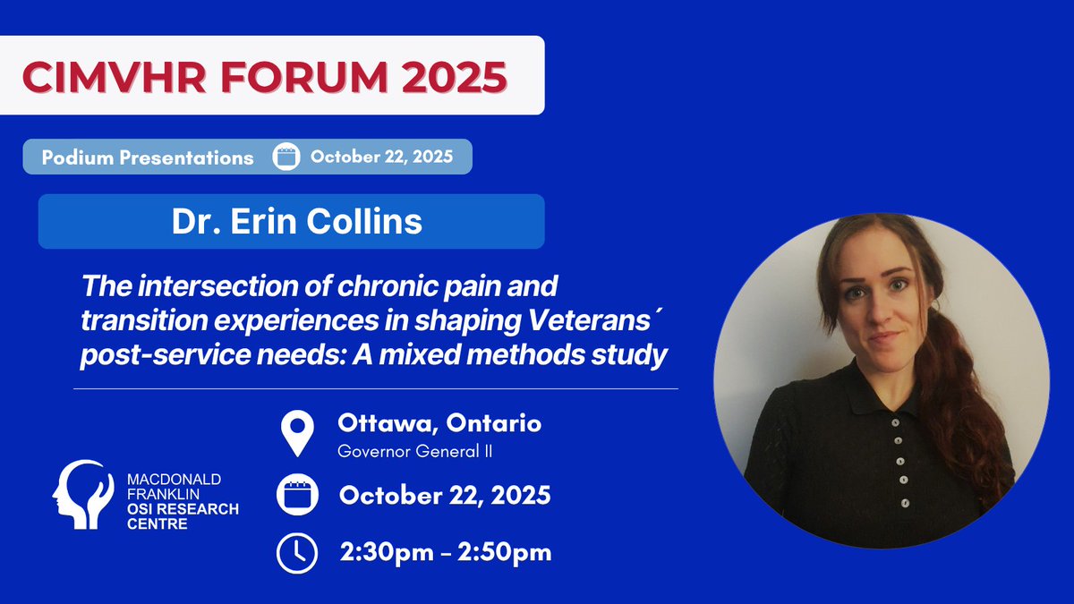 MacDonald Franklin OSI Research Centre tweet media