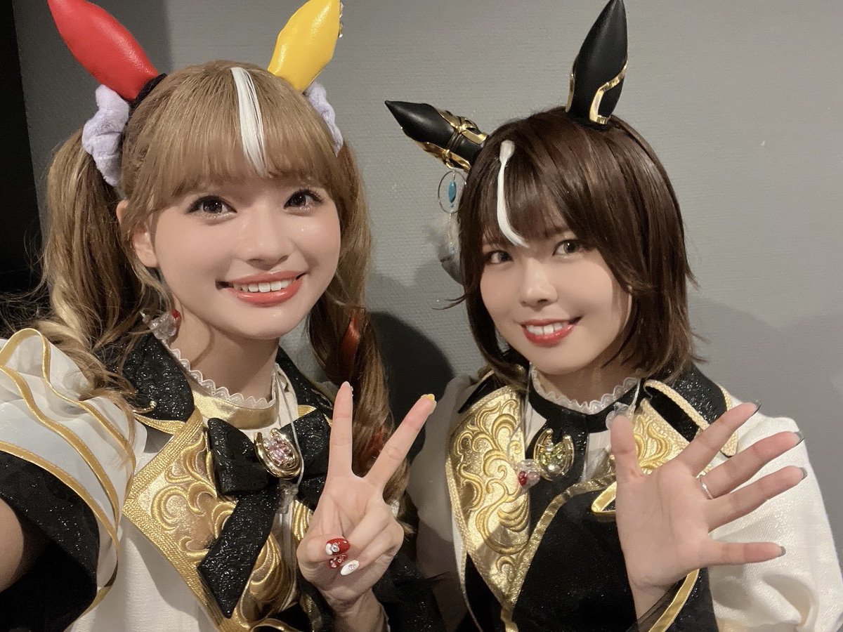 キービジュアルを背負った2人。 1番近くにいてくれた初出走仲間。 ALT