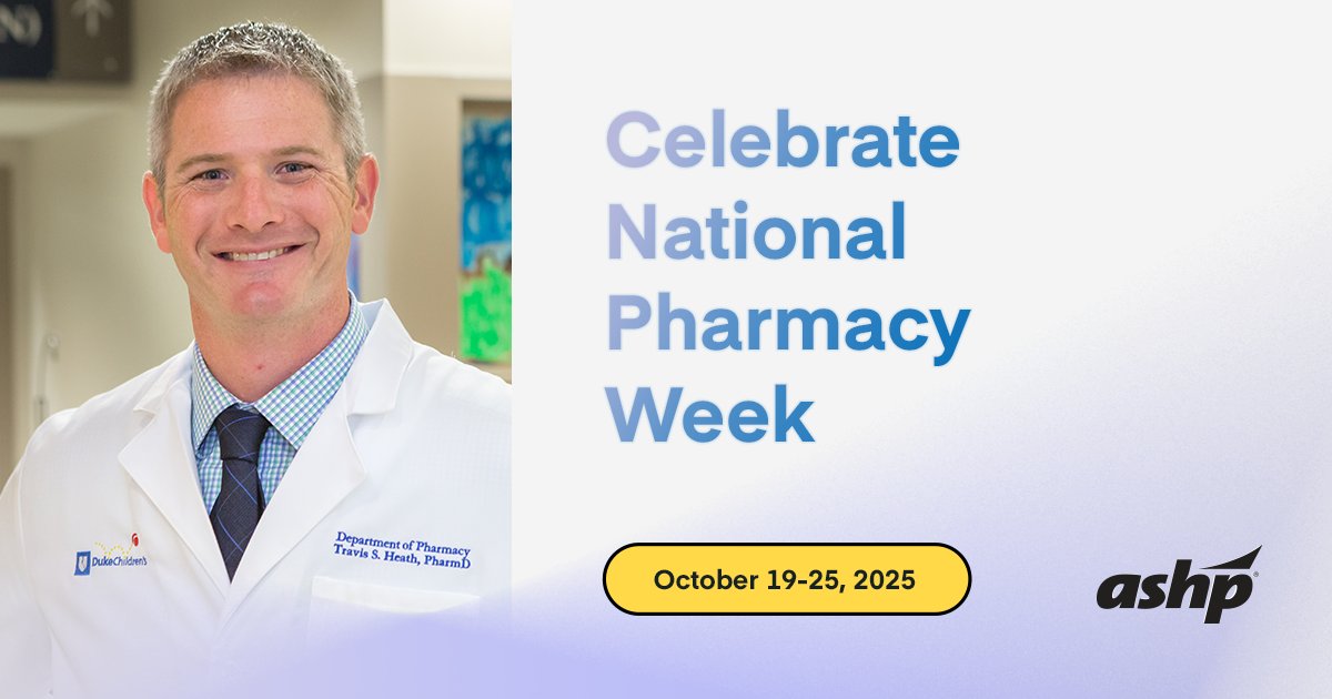 kchponline's tweet image. 🎉 Happy National Pharmacy Week 2025! 🙌

Thank you this week -- and always -- to our wonderful pharmacy colleagues for continuing to make a difference in patient care! 

Learn more about National Pharmacy Week here ➩➩ ashp.org/pharmacyweek

#ASHP #KCHP #PharmacyWeek