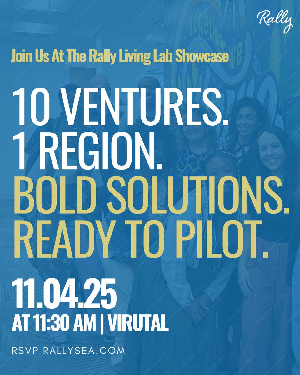 RallySEA's tweet image. See impact first.
11/4: Showcase → rallysea.com/showcase
10/31: Apps close → rallysea.com/apply
Monthly: Workshops → rallysea.com/workshop