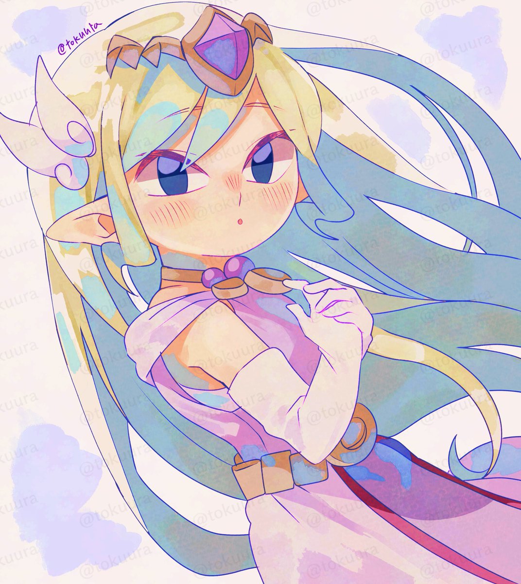 ゼルダ姫 「」|徳浦のイラスト