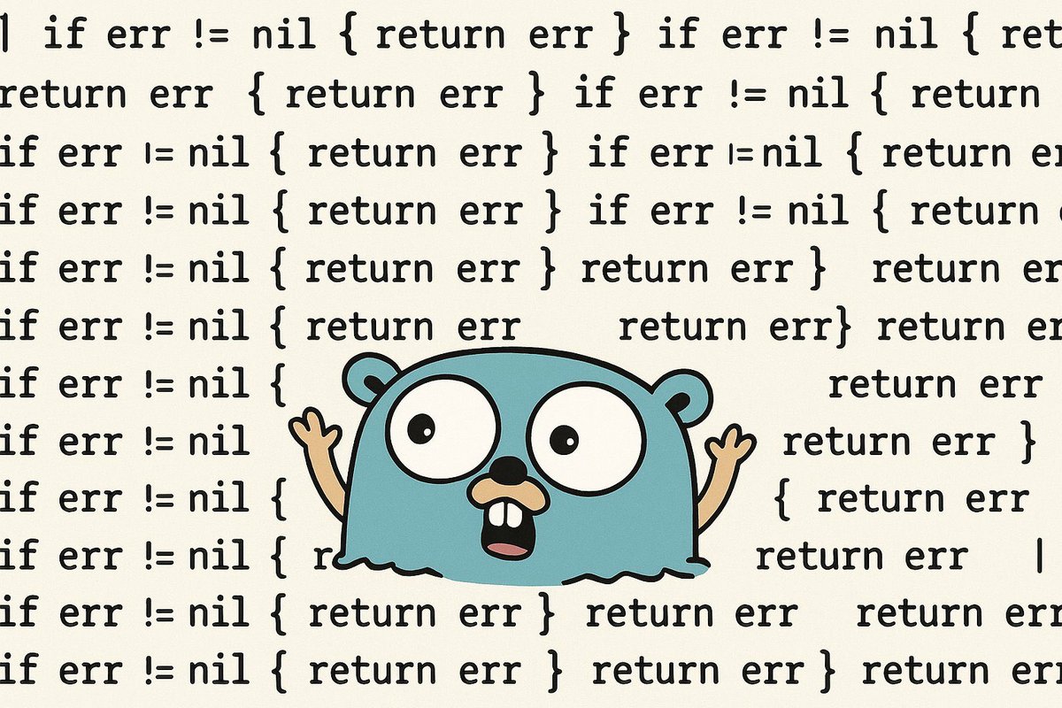 DanielBlancoSWE's tweet image. Go sería increíble si no fuera por: