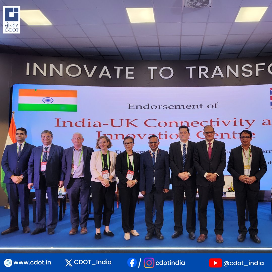 Privileged to be part of the panel discussion on “India–UK Collaboration in Future Telecoms” during #IMC2025.

The session marked the #launch of the India–UK Connectivity and Innovation Centre (CIC) - a landmark #partnership between #India &amp; #UK to drive #innovation in digital