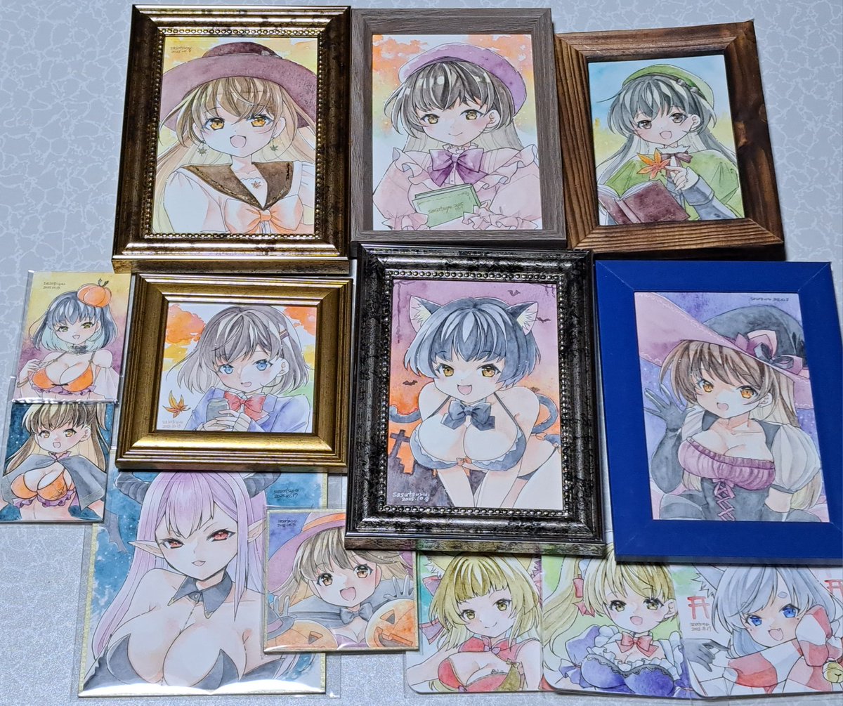 「10月の自筆作品通販開始しました。 #関西コミティア74 になかった新作もありま」|ささつゆ🦊5/5【COMITIA144】H28b📚5/6【A40】参加のイラスト