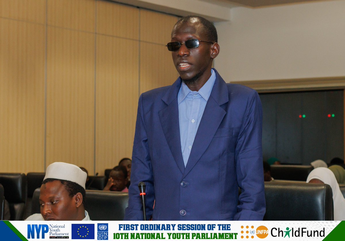 GambiaNYP's tweet photo. @NgbvGambia @GambiaIec @UNDP_TheGambia @UNFPATheGambia @Hon_A_Njai @ModouLaminBBah2 @OmarChampion_ @GFD_Gambia @ThinkYoungWomen The cost of politics is too high, especially for PWDs.

Many of us struggle to get jobs because of our disabilities. How can we afford these exorbitant fees to participate in politics?

Politics should be inclusive, not exclusive.
#PWDInclusion #TheGambia #InclusivePolitics https://t.co/ygY2aKihI4