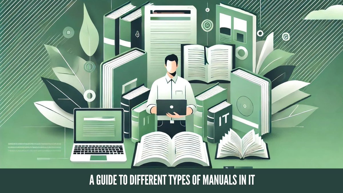 ClickHelpNews's tweet image. 🧭 Confused by all those IT manuals?
From user and training manuals to runbooks and API docs — each plays a key role in keeping systems efficient and users empowered.
📘 Explore them all in our latest guide: tinyurl.com/ye5wrsky
#TechnicalWriting #ITDocs #UserManuals #Docs
