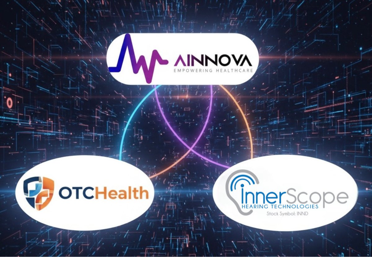 inndstock's tweet photo. InnerScope Hearing Technologies $INND Forms Strategic Alliance in Ainnova Tech's Acquisition of OTCHealth Inc., Unlocking National Retail Reach and Accelerating Global Hearing Innovation

👇Official PR Link - Must Read👇
https://t.co/9JBAwL8Mzu https://t.co/6OTVqxgvGl