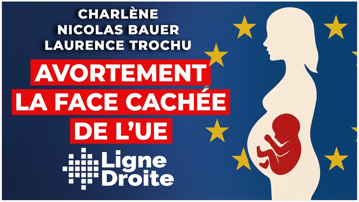 🤜 My Voice, My Choice : quand l’UE impose l’idéologie pro-avortement
🗣️ <a href="/LaurenceTrochu/">Laurence Trochu</a>, député français au Parlement européen, Nicolas Bauer, chercheur associé à l'<a href="/ECLJ_Official/">ECLJ - European Centre for Law & Justice</a> et Charlène
Entretien complet :
👉 youtu.be/SZ0NklizUyU
🎙️ Avec <a href="/Liselotte_Dtrl/">Liselotte Dutreuil</a> sur