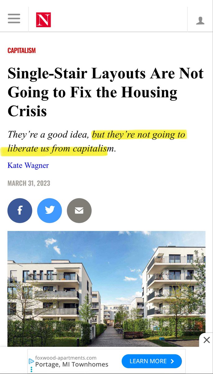 Well no, I don’t think any particular code reform will liberate us from capitalism Kate.