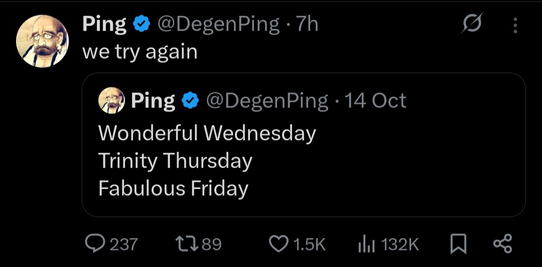 Digidreamer_ETH's tweet image. What week? Month?? Year???
DONT KNOW