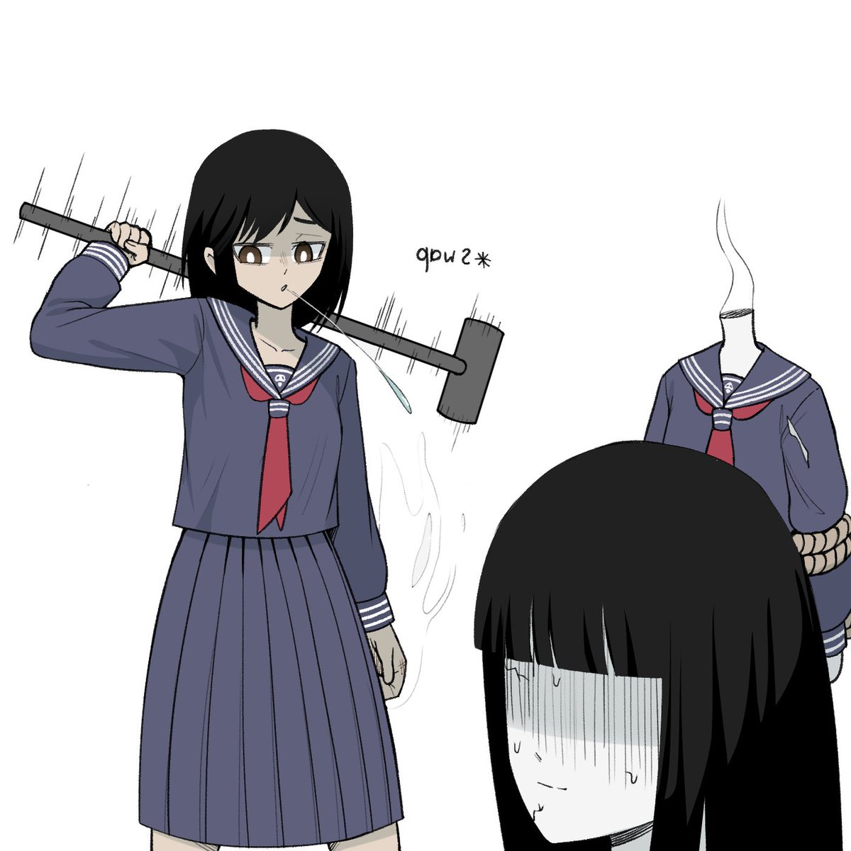 Narouy2's tweet photo. Silent hill F be like #silenthillf #fanart https://t.co/yEAsVHA7Go