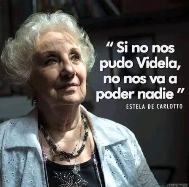 Hoy cumple la presidenta de Abuelas de Plaza de Mayo , hoy cumple la abuela de todos y todas  ! 
Felicidades Estela