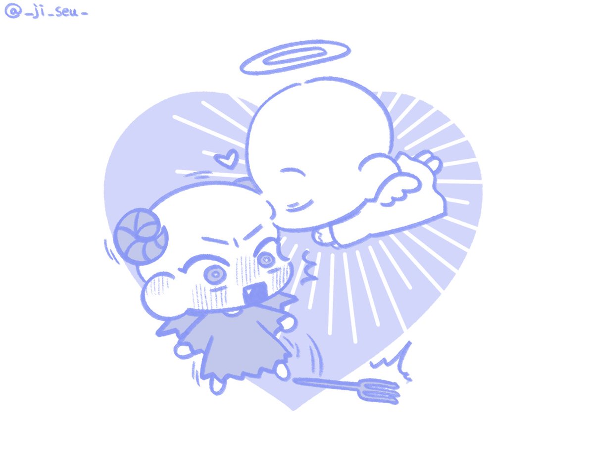 #트레틀 #이메레스

천사와 악마 시리즈 2탄!
😇천사의 키스 &amp; 악마의 키스입니다😈

❗️상업적 이용, 재배포 외 사용 자유입니다
💕인알로 자랑해주시면 좋아요