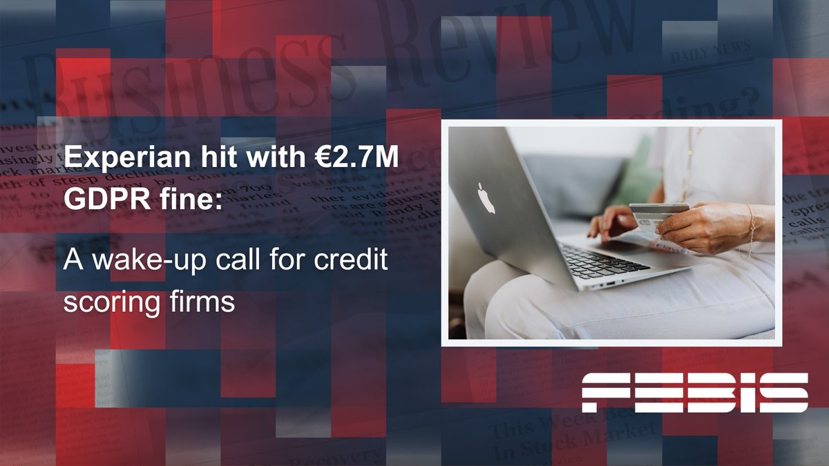 The recent #GDPR enforcement against Experian isn’t just about a €2.7M fine -it’s a wake-up call for the entire business information ecosystem.

➡️Read more: febis.org/2025/10/22/exp…

#FEBIS
#businessinformation