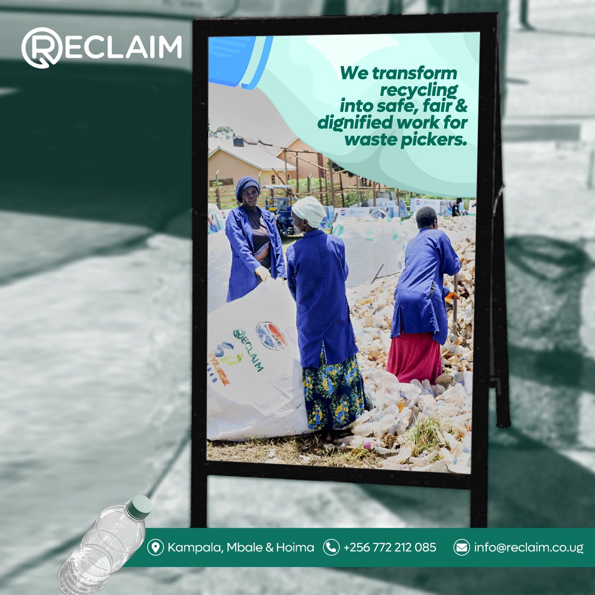 By empowering waste pickers, providing fair wages, and training, we address the challenges of unfair remuneration, stigmatisation, and unsafe working conditions faced by this marginalised group. 

Be part of the cause by partnering with us. Reach out to us today at 0772212085.