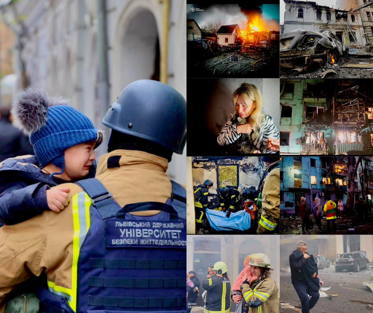 RepBrianFitz's tweet image. Yet another night of missile and drone strikes raining down on innocent Ukrainian civilians and critical infrastructure, including targeted blows to energy networks meant to rob Ukrainian families of heat and light.

This is Putin’s response to President Trump’s continued calls…