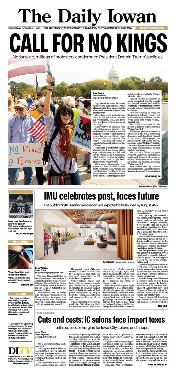 The Daily Iowan tweet media