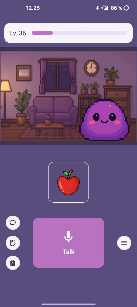 SupeaTheDev's tweet photo. @audiencon Budai: virtual pet that helps you learn about yourself and grow. Think of like AI Tamagotchi https://t.co/DqSX24mncA