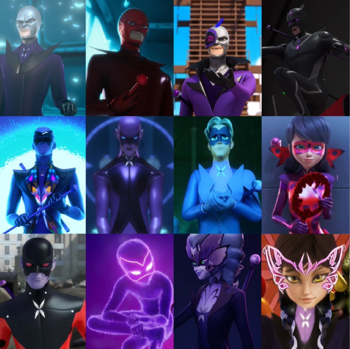 MLB_Shadybug1's tweet image. 🚨🚨 BREAKING: All versions of the Butterfly Miraculous holders have finally been revealed, from Hawk Moth to Mariposa (Re-verse #Chrysalis)

What do you think? And more importantly which of these butterfly-themed heroes/villains has won your heart?

#MLBS6 #mlbtwt #MLBS6Spoilers