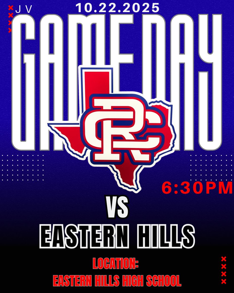 JV•Game Day🦅🏈
Let’s Go! 
<a href="/FWISDAthletics/">FWISD Athletics</a> <a href="/CRiversideHS/">Amon Carter-Riverside High School</a>