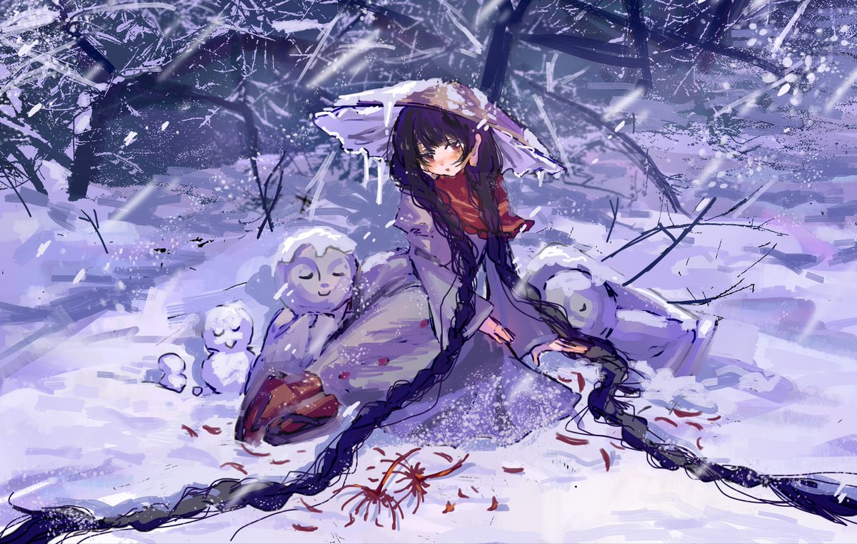 NinthOriginal's tweet image. 冬
#矢田寺成美 #东方project