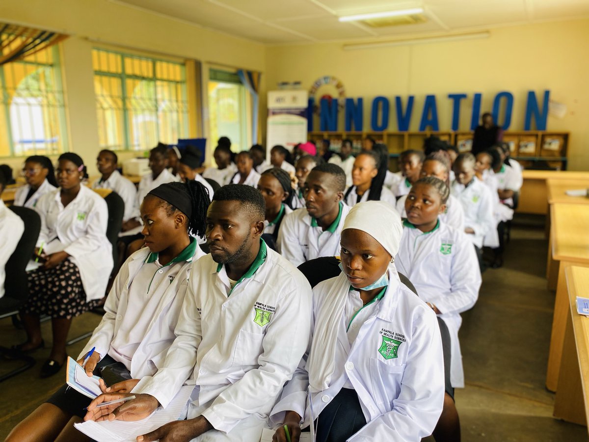 ATC_WASH's tweet image. Today, ATC hosted public health students from Kampala School of Health Sciences. Their visit aimed at exploring and gaining valuable insight of the diverse range of WASHE technologies profiled & promoted by ATC.