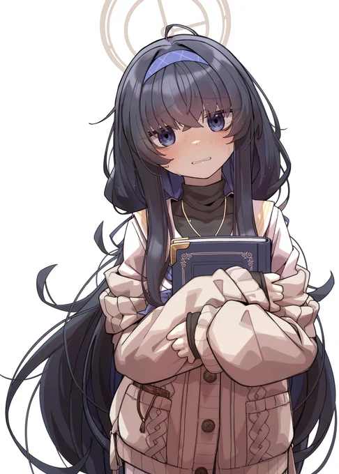 とりあえず今回のFF46申込み用にサークルカット描きました! 新刊の主役はウイになります〜! #ブルアカ #FF46