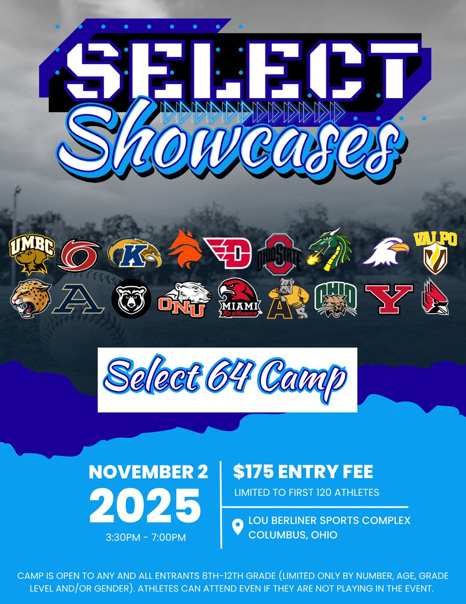 We are so excited to only be 12 days away from this 24 college camp!  There are a few spots still available to work with these incredible coaches from some of the top programs in the region! 

NCAA Division I:  Ohio State, Ohio University, Miami of Ohio, Dayton, Akron, Kent