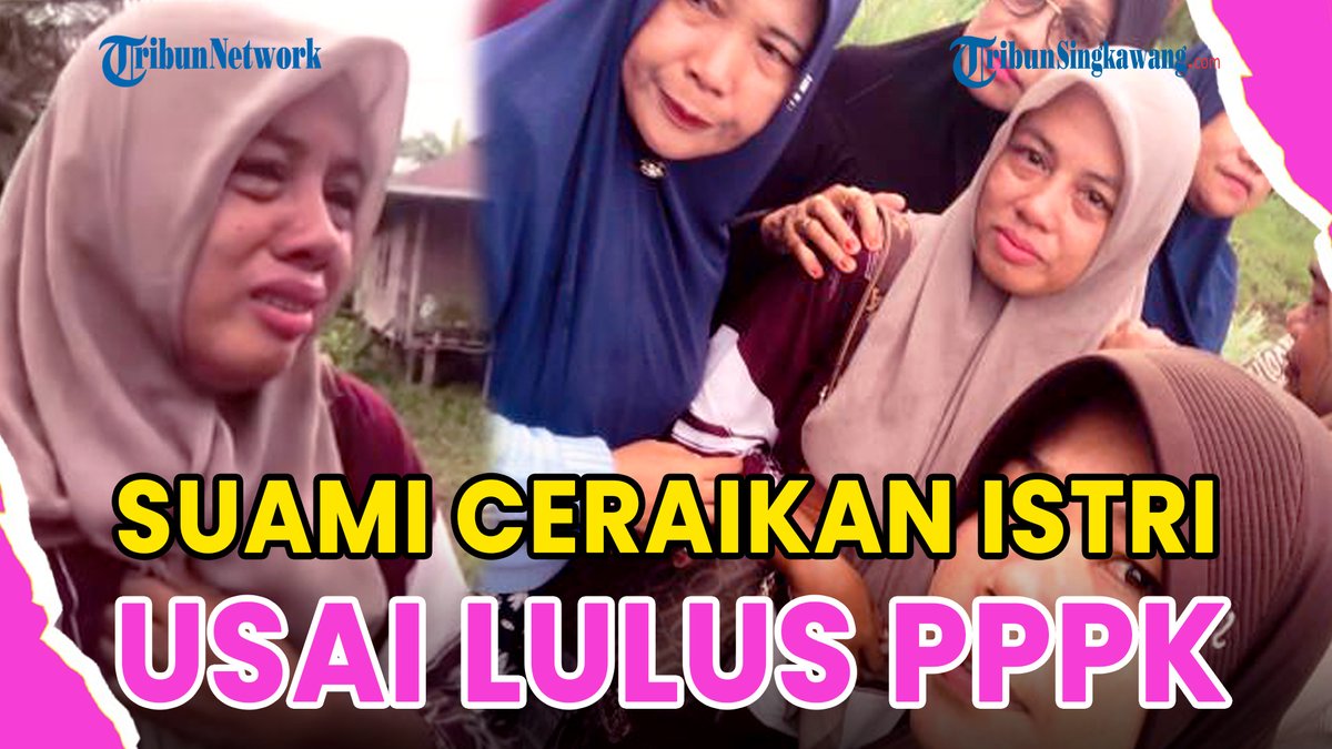 tribunpontianak's tweet photo. ®️🔴KISAH PILU ISTRI DICERAIKAN SUAMI USAI LULUS PPPK❗WANITA DI ACEH SINGKIL DiDUKUNG WARGANET FB PRO

https://t.co/NlEJChhmyw

#istri #diceraikan #suami #lulus #pppk #wanita #aceh #singkil #dukungan #emak #warganet #fbpro #kisah #pilu https://t.co/v4zuvSzt4t