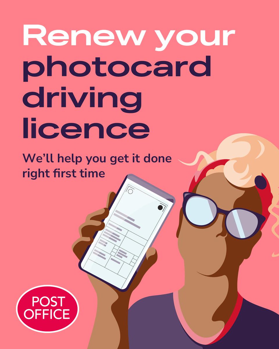 Renew your photocard driving license 

We’ll help you get it done right first time